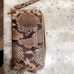 Snake Print 🐍 MK Wallet/Wristlet